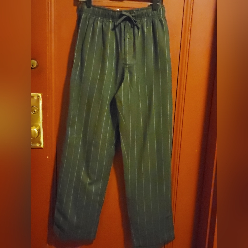 Goodfellow Elastic Waistband Gray Stripes Pajama Pants SZ Small - Picture 7 of 13